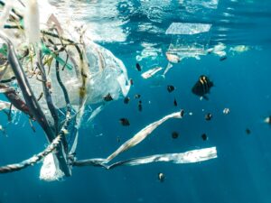 Plasticvervuiling in de oceaan